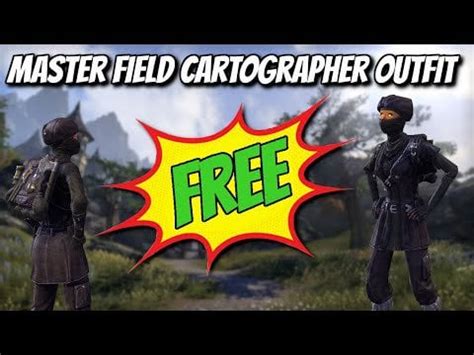 Free Outfit: Master Field Cartographer :) ESO GreyMoor Patch.
